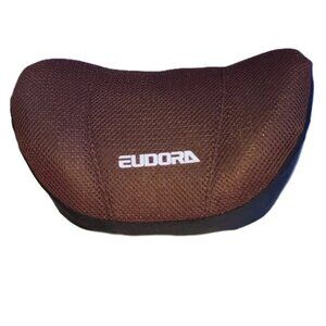 Car Seat Headrest Travel Pillow Chocolate Brown One Size 11 x 8 x 4 inches